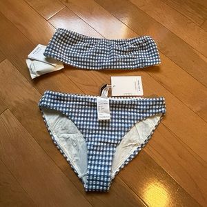 & other stories gingham bikini